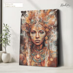 Artisanal Goddess Canvas Wall Art - Image 4
