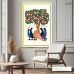 Mythic Flora Canvas Wall Art - Image 5