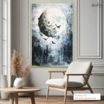 Lunar Flight Canvas Wall Art - Image 5