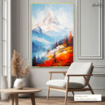 Alpine Glow Canvas Wall Art - Image 5