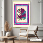 Folk Art Canvas Wall Art - Image 5