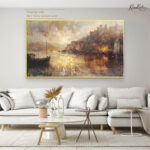 Gilded Port Canvas Wall Art - Image 5