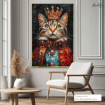 Regal Whimsy Canvas Wall Art - Image 5