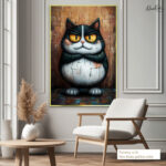 Grumpy Guardian Canvas Wall Art - Image 5