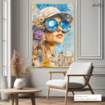 Lunar Lens Canvas Wall Art - Image 5