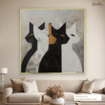 Sleek Shadows Canvas Wall Art - Image 5