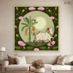 Kamadhenu Canvas Wall Art - Image 5