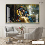 Radha and Krishna Swing Acrylic Wall Art - Image 10