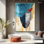 Woman's Face 2 Acrylic Wall Art - Image 5