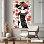 Noir Elegance Canvas Wall Art - Image 5