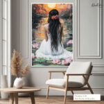 Golden Hour Serenity Canvas Wall Art - Image 6