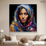Radiant Nomad Canvas Wall Art - Image 6