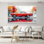 Autumn Drive Canvas Wall Art - Image 6