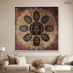Divine Radiance Canvas Wall Art - Image 6