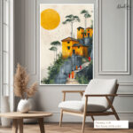 Golden Path Canvas Wall Art - Image 6