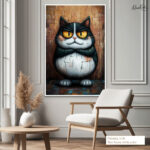 Grumpy Guardian Canvas Wall Art - Image 6