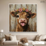 Bloom & Moo Canvas Wall Art - Image 6