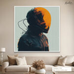 Cosmic Silence Canvas Wall Art - Image 6