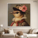 Vintage Elegance Canvas Wall Art - Image 6