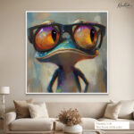 Speckled Spectacles Canvas Wall Art - Image 6