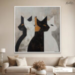 Sleek Shadows Canvas Wall Art - Image 6