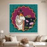 Auspicious Cow Canvas Wall Art - Image 6
