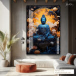 Dhyana Mudra Acrylic Wall Art - Image 6