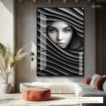 Abstract Woman Acrylic Wall Art - Image 6