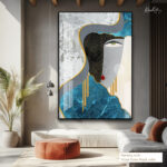 Woman's Face Acrylic Wall Art - Image 6