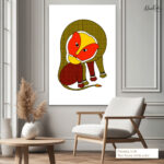 Vibrant Wildlife Canvas Wall Art - Image 6