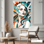 Modern & Bold Canvas Wall Art - Image 6