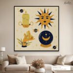 Mystic Elements Canvas Wall Art - Image 7