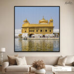 Golden Reflection Canvas Wall Art - Image 7
