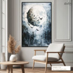 Lunar Flight Canvas Wall Art - Image 7