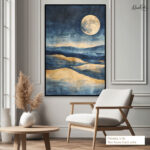 Indigo Sands Canvas Wall Art - Image 7