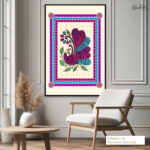 Folk Art Canvas Wall Art - Image 7