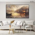 Gilded Port Canvas Wall Art - Image 7