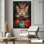 Regal Whimsy Canvas Wall Art - Image 7