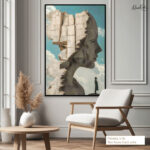 Stone Silence Canvas Wall Art - Image 7