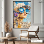 Lunar Lens Canvas Wall Art - Image 7