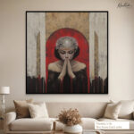 Sacred Serenit Canvas Wall Art - Image 7