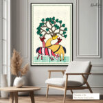 Harmony Under the Sacred Tree Canvas Wall Art - Image 7