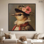 Vintage Elegance Canvas Wall Art - Image 7