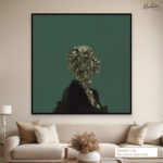 Stone Mosaic Muse Canvas Wall Art - Image 7