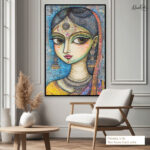 Graceful Rani Canvas Wall Art - Image 7