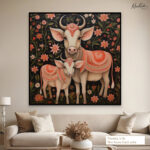 Mata and Vatsa Canvas Wall Art - Image 7