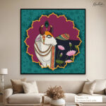 Auspicious Cow Canvas Wall Art - Image 7