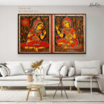 Sajna aur Sringar Canvas Wall Art - Image 7