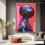 Holographic Guardian Acrylic Wall Art - Image 7