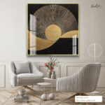 Golden Solstice Acrylic Wall Art - Image 7